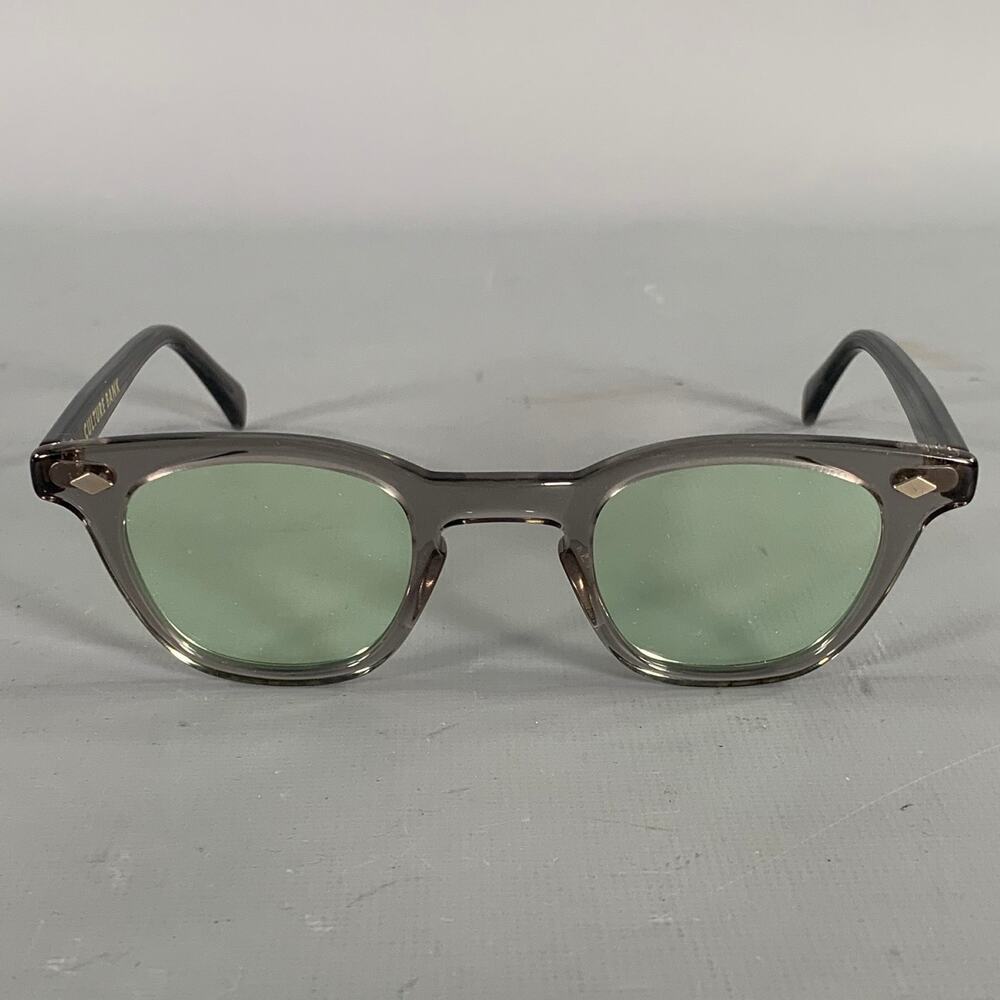 CULTURE BANK Grey Translucent Acetate Sunglasses